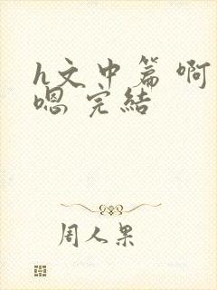 h文中篇 啊…嗯 完结