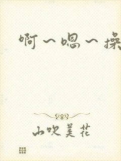 啊～嗯～操死我