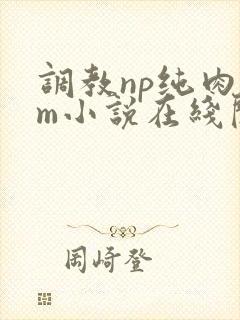 调教np纯肉sm小说在线阅读封面