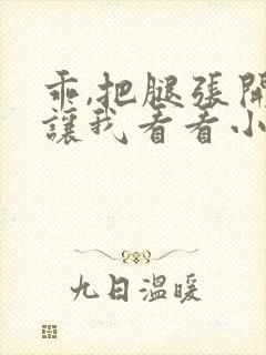 乖,把腿张开,让我看看小说