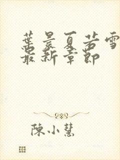 叶晨夏若雪孙怡最新章节