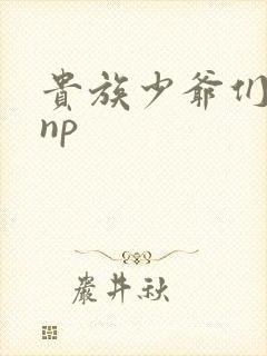 贵族少爷们玩物np封面