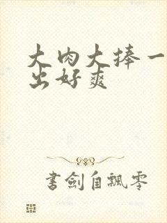 大肉大捧一进一出好爽