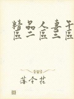 精品人妻午夜一区二区三区