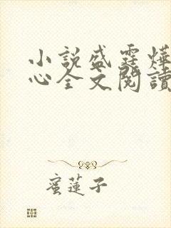 小说盛霆烨初之心全文阅读无弹窗