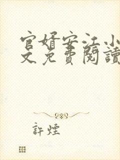 官婿安江小说全文免费阅读无弹窗