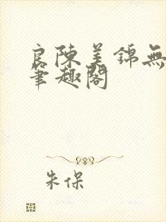 良陈美锦无弹窗笔趣阁封面