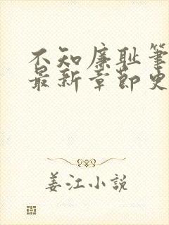 不知廉耻笔趣阁最新章节更新内容