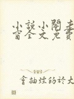 小说小阁老无弹窗全文免费阅读封面
