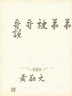 哥哥被弟弟操小说