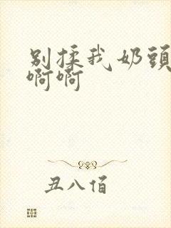 别揉我奶头了啊啊啊