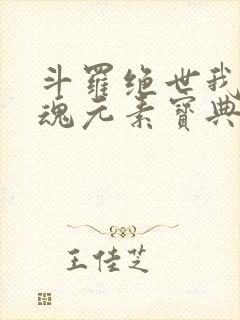 斗罗绝世我的武魂元素宝典免费阅读