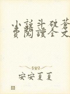 小说斗破苍穹免费阅读全文无窗口封面