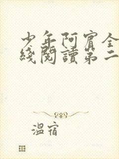 少年阿宾全文在线阅读第二季