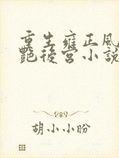 重生雍正风流猎艳后宫小说