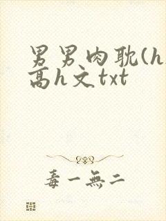 男男肉耽(h)高h文txt