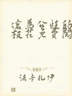 沧为公歧的清纯校花免费阅读苏软沈