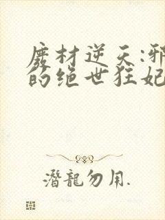 废材逆天:邪帝的绝世狂妃