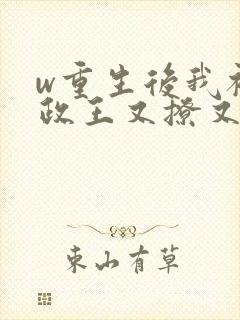 w重生后我被摄政王又撩又宠》小说