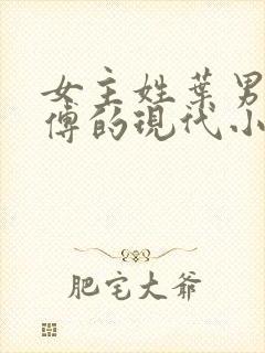 女主姓叶男主姓傅的现代小说