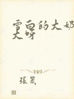 雪白的大奶子好大呀