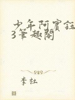 少年阿宾钰慧73笔趣阁