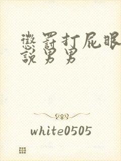 惩罚打屁眼的小说男男