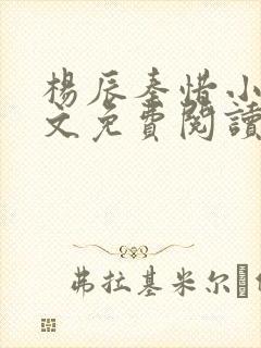 杨辰秦惜小说全文免费阅读笔趣阁