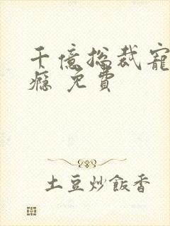 千亿总裁宠妻上瘾 免费