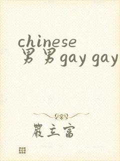 chinese男男gay gay 网站