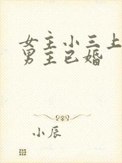 女主小三上位和男主已婚封面