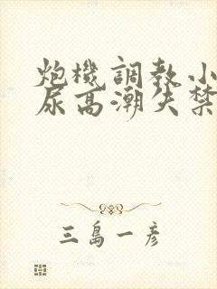 炮机调教小受憋尿高潮失禁文封面