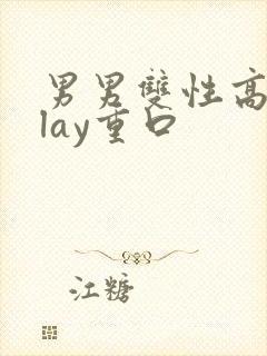 男男双性高hplay重口