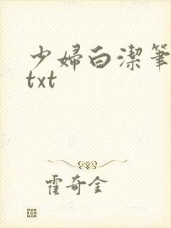 少妇白洁笔趣阁txt