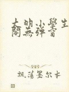 大明小学生笔趣阁无弹窗