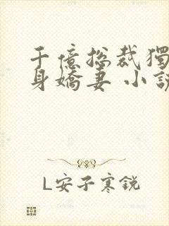 千亿总裁独宠替身娇妻 小说完整板