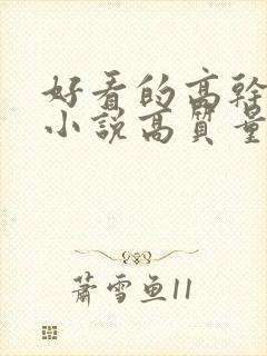 好看的高干言情小说高质量文笔好