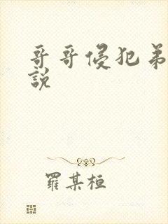 哥哥侵犯弟弟小说