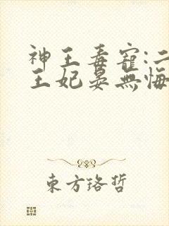 神王毒宠:二嫁王妃晏无悔