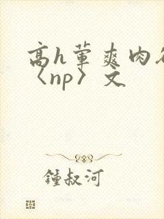 高h荤爽肉欲文〈np〉文