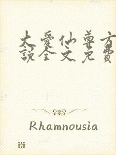 大爱仙尊方源小说全文免费