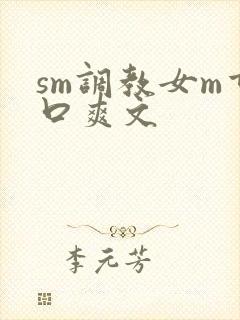 sm调教女m重口爽文封面