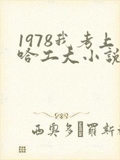 1978我考上哈工大小说笔趣阁