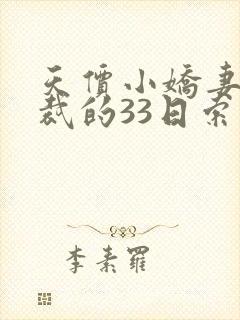 天价小娇妻:总裁的33日索情