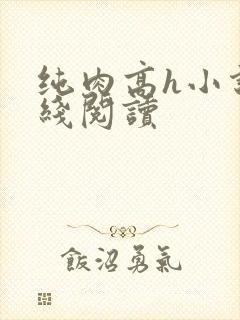 纯肉高h小说在线阅读