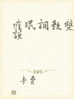 催眠调教双男小说