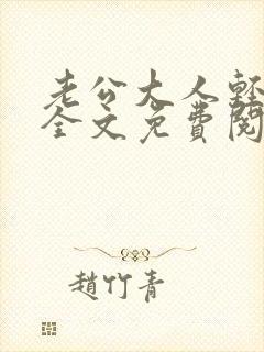 老公大人轻点宠全文免费阅读