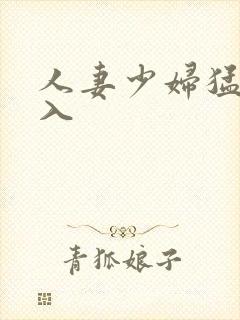 人妻少妇猛烈进入