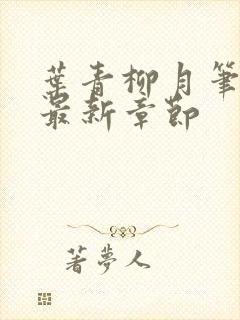 叶青柳月笔趣阁最新章节封面