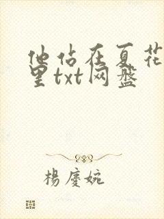 他站在夏花绚烂里txt网盘